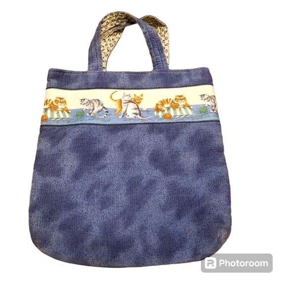 CAT LOVERS SHOULDER BAG TOTES - ALL FOUR INCLUDED - Picture 3 of 7